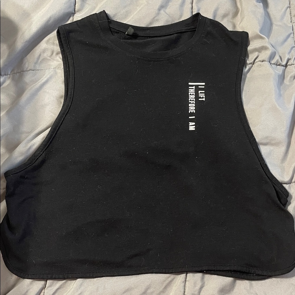 Gymshark Black Lifting Club Tank